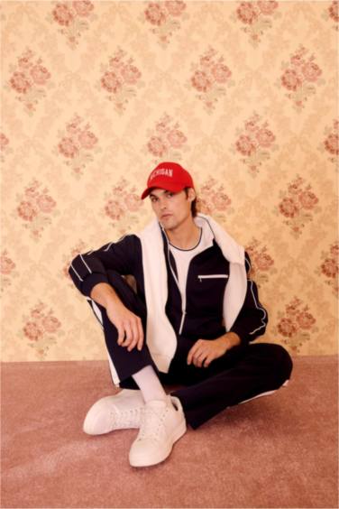 Standart Fit тік жағалы кардиган