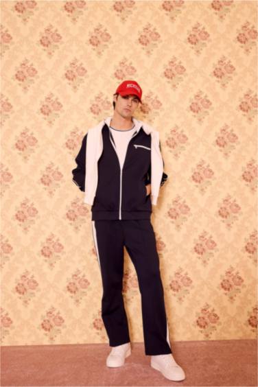 Standart Fit тік жағалы кардиган