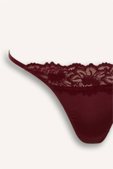 Dantel Detaylı Saten Külot-Fall in Love