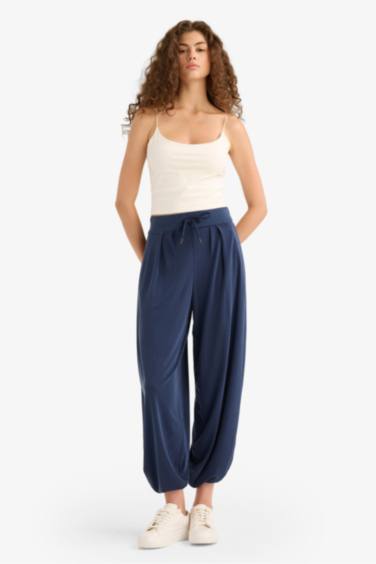 Oversize Fit Modal Trousers