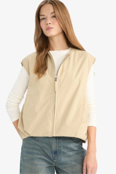 Regular Fit Twill Vest