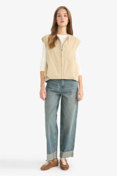 Regular Fit Twill Vest