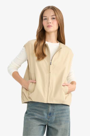 Regular Fit Twill Vest