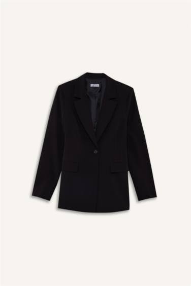 Regular Fıt Blazer Ceket - Görsel 6