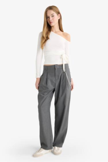 Baggy Fit Double Pocket Trousers