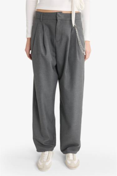 Baggy Fit Double Pocket Trousers