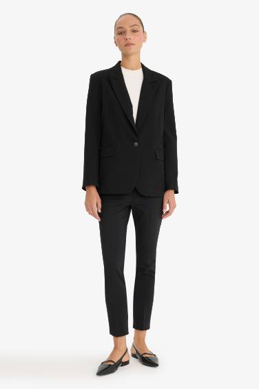 Regular Fit Jacket Collar Blazer
