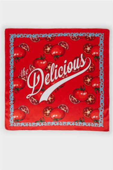 شال نسائي منقوش