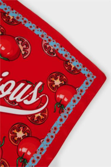 شال نسائي منقوش