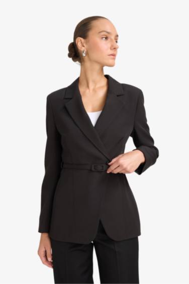 Regular Fit Jacket Collar Blazer