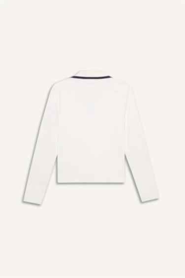 Standart Fıt Polo Yaka Sporcu Tişört - Görsel 7