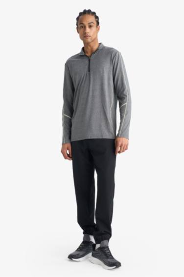 سروال رياضي منسوج سليم فيت