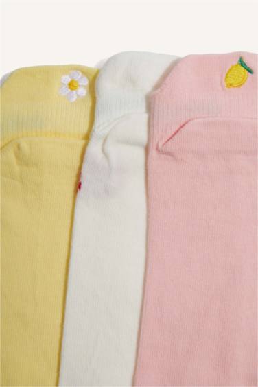 Girl Striped 3 piece Short Socks
