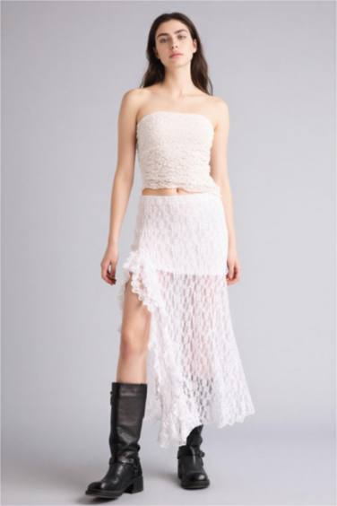 A Kesim Maxi Etek - Görsel 7