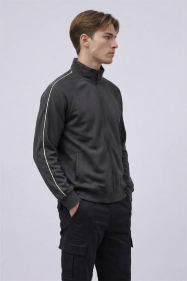 Boxy Fıt Hırka - Görsel 3