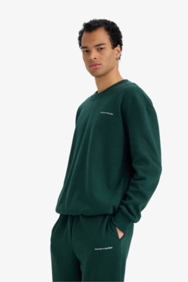 سيت اوفر سايز مطبوع - قطعتين