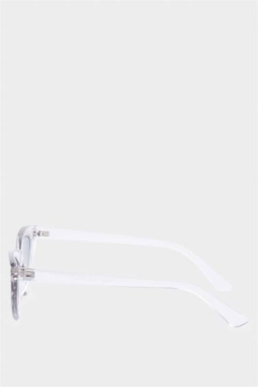 DCEY x DeFacto Kadın Kedi Gözü Formunda Şeffaf Güneş Gözlüğü