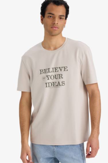 Дышащая футболка с принтом