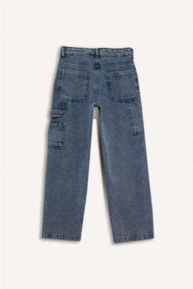 Ұлдарға арналған Carpenter Fit түзу балақты джинс шалбар