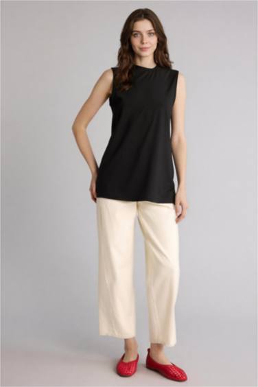 Basıc Kolsuz Tunik - Görsel 2