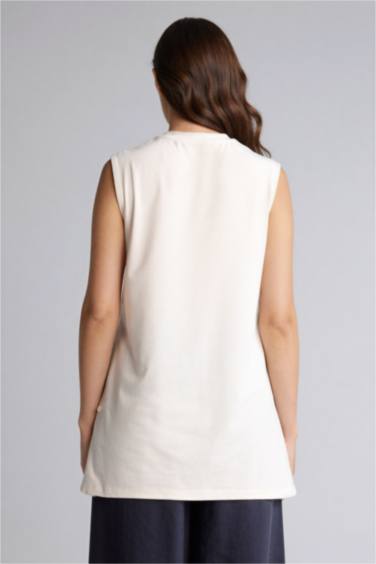 Basıc Kolsuz Tunik - Görsel 6