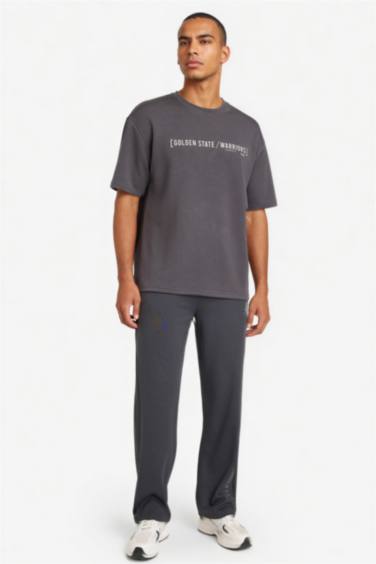 Футболка NBA Golden State Warriors Relax Fit с круглым вырезом и коротким рукавом