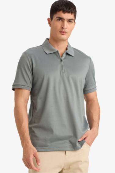 Футболка поло Regular Fit с коротким рукавом