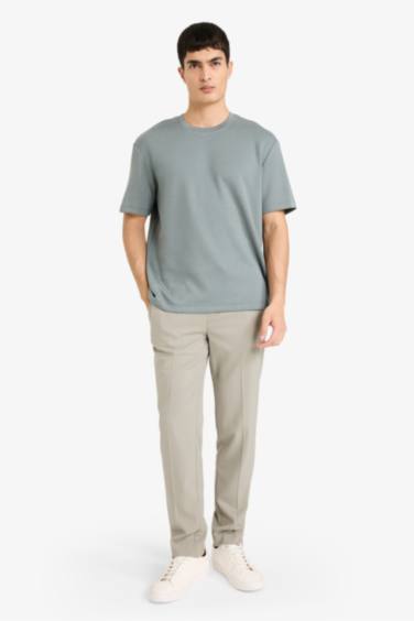 Футболка Regular Fit с круглым вырезом и коротким рукавом