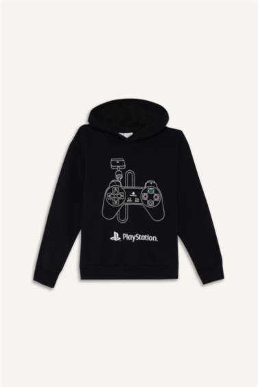 PlayStation Kapüşonlu Sweatshirt Erkek Çocuk