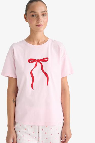 Ensemble Pyjama T-shirt et Pantalon à motifs de Fall in Love