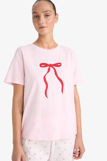 Ensemble Pyjama T-shirt et Pantalon à motifs de Fall in Love