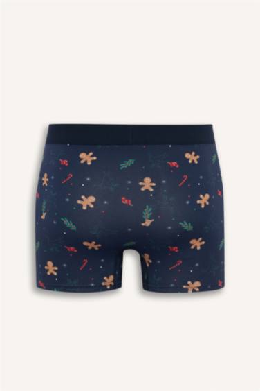 Yılbaşı Temalı Regular Fit Boxer