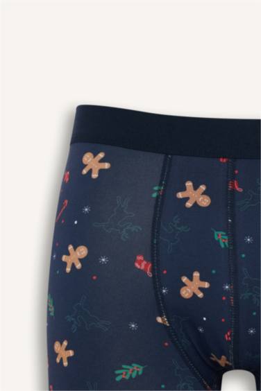 Yılbaşı Temalı Regular Fit Boxer