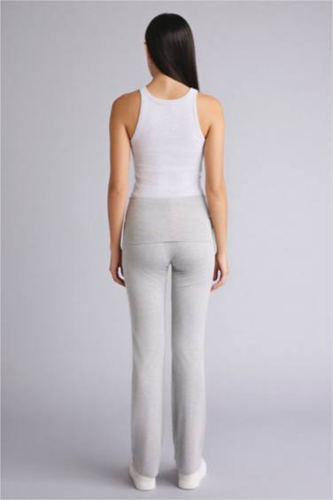 İspanyol Paça Tayt Pantolon - Görsel 4