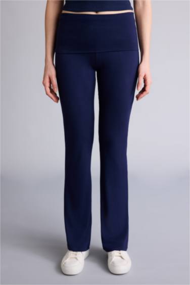 İspanyol Paça Tayt Pantolon - Görsel 3