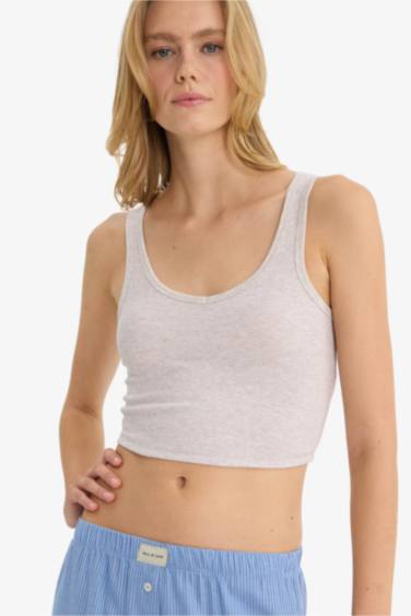 Fall in Love Ribbed Tank Top