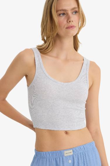 Fall in Love Ribbed Tank Top