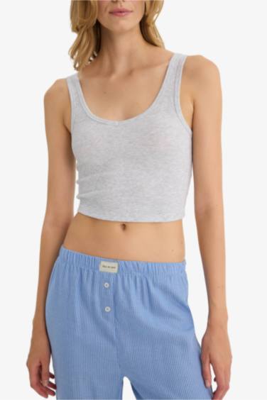 Fall in Love Ribbed Tank Top