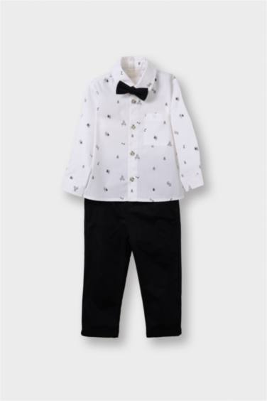 سيت بيبي ولادي بطبعة كريسماس - قطعتين