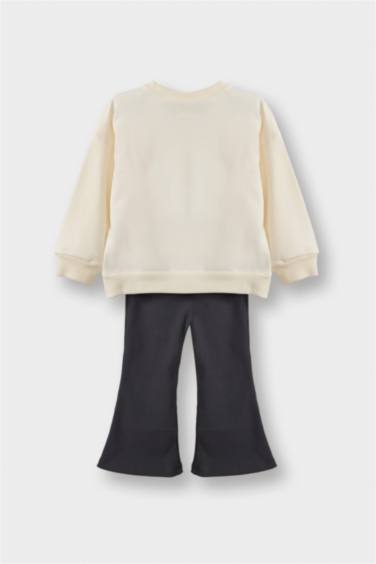 Kız Bebek Hello Kitty 2'li Takım Sweatshirt Eşofman Altı