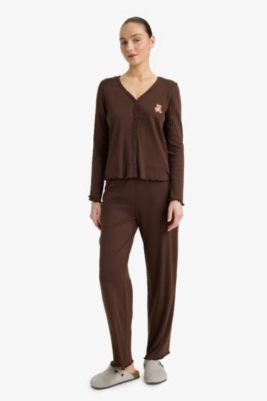 سيت قصة عادية كم طويل من قطعتين