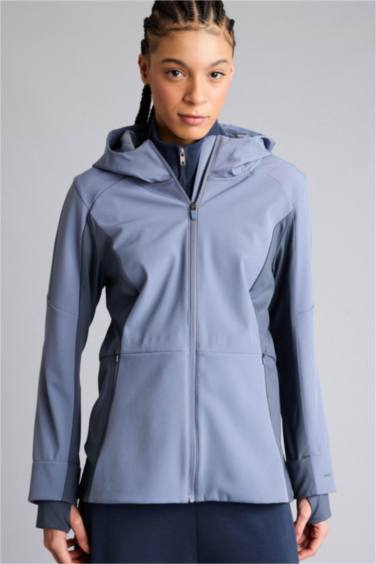 Su İtici Fermuarlı Mont