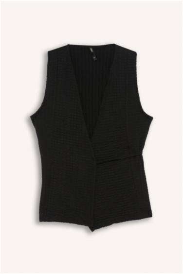 Fitted Crepe Tank Top