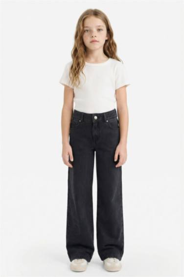 سروال بنات واسع ستايل التسعينات