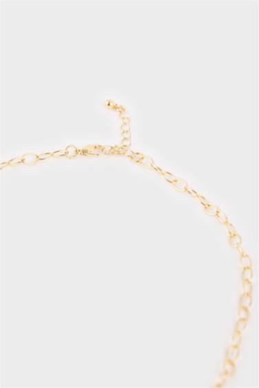 Kadın Pembe Göz Detaylı Kolye