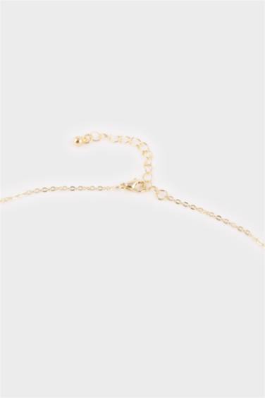 Kadın Gold Kolye-Yüzük Set