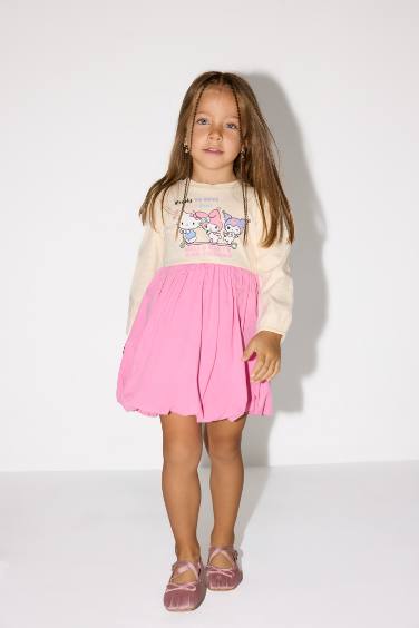 Baby Girl Hello Kitty Corduroy Camisole Dress