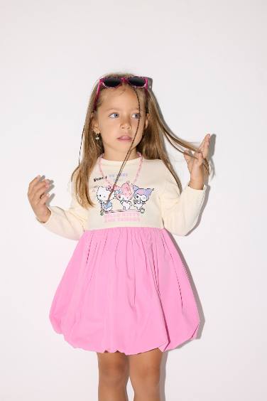 Baby Girl Hello Kitty Corduroy Camisole Dress