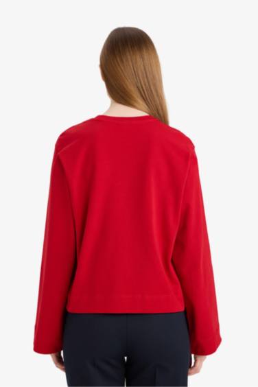 %100 Pamuk Regular Fıt Tişört Tunik - Görsel 6