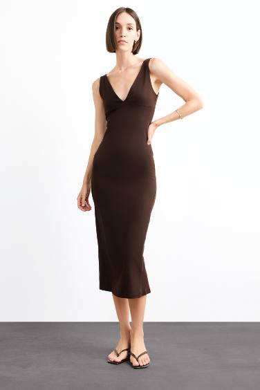 Sleeveless Midi Dress